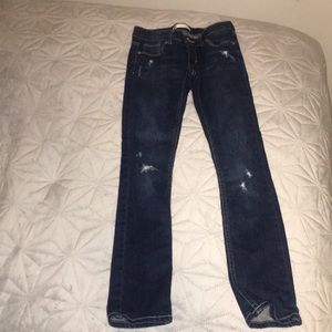 Ripped tight kids jeans